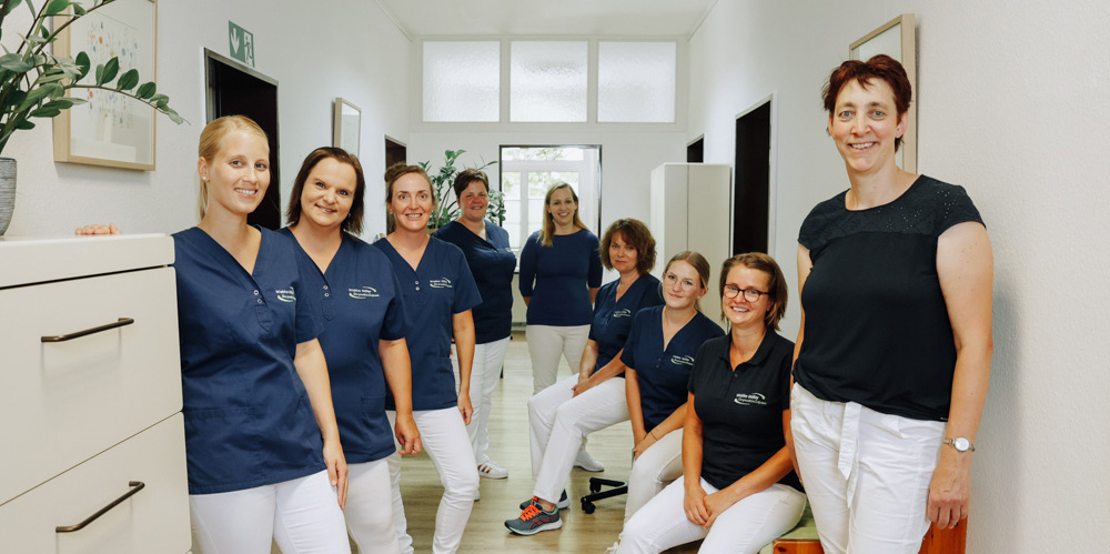 Das Team der Arztpraxis Wiebke Müller